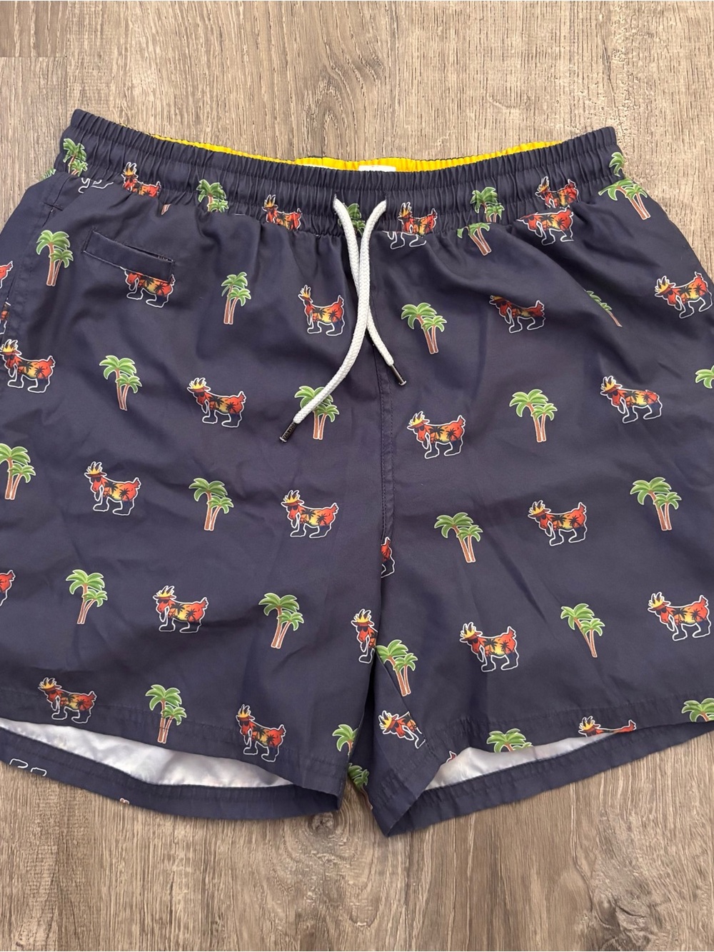 Goat USA Swim Shorts Trunks 
Size Medium